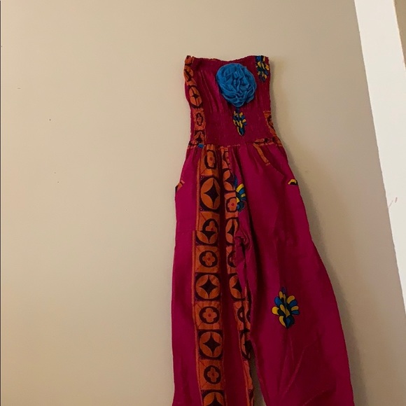 kitenge jumpsuit (west africa) - Picture 1 of 3